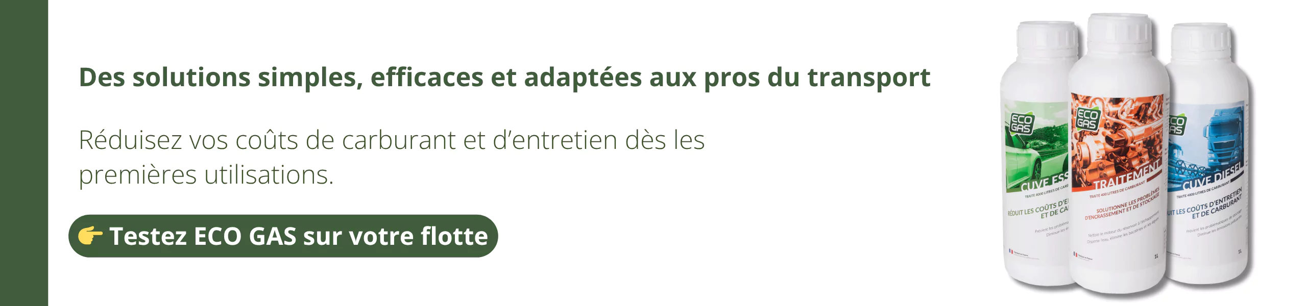additif diesel Des solutions simples, efficaces et adaptées aux pros du transport