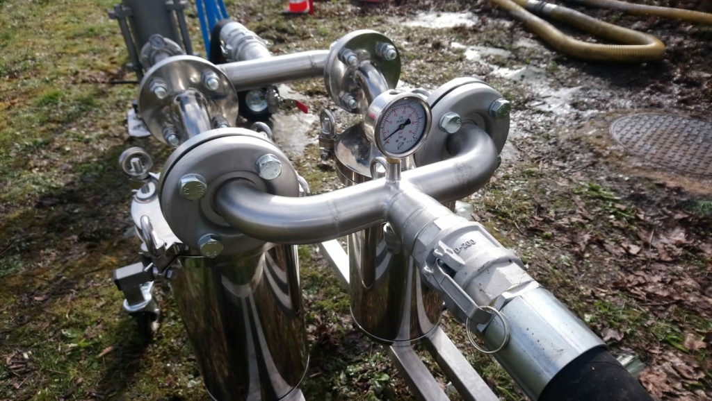 filtre carburant en route